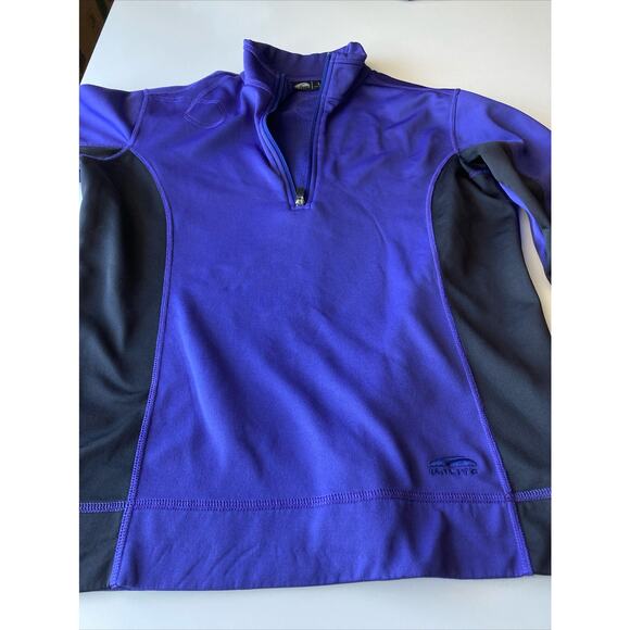 Golite women’s purple black 1/4 zip pullover size L - Picture 1 of 6